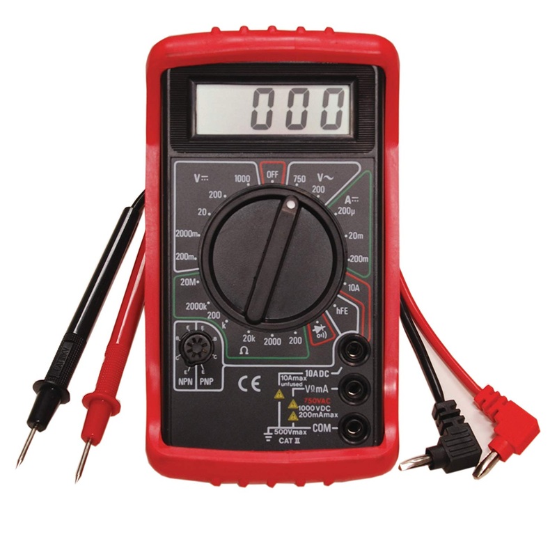 Electronic Specialties 380 Digital Multitester With Holster