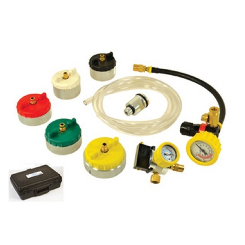 FJC 43655 Heavy Duty Truck Cooling System Pressure Test And Refill Kit