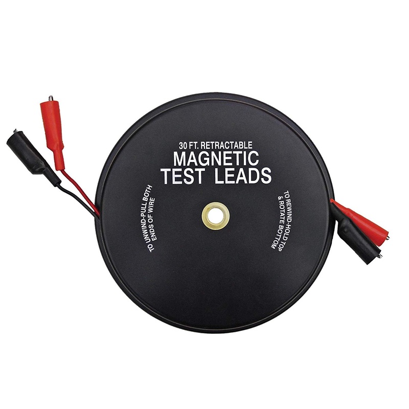 Lang Tools 1138 Magnetic Back Retractable Test Leads