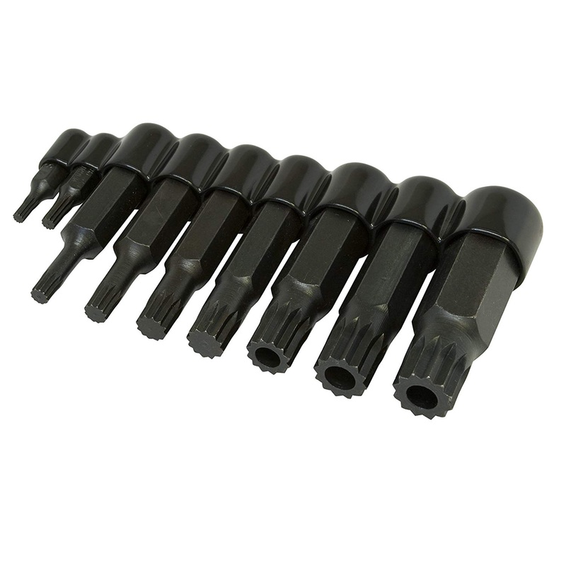 Lisle 60850 9-Piece Triple Square Set