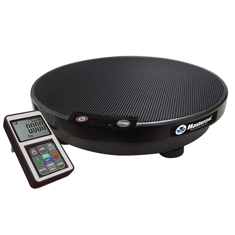 Mastercool 98315-AUT Wireless Charging Scale with Solenoid (Automotive)