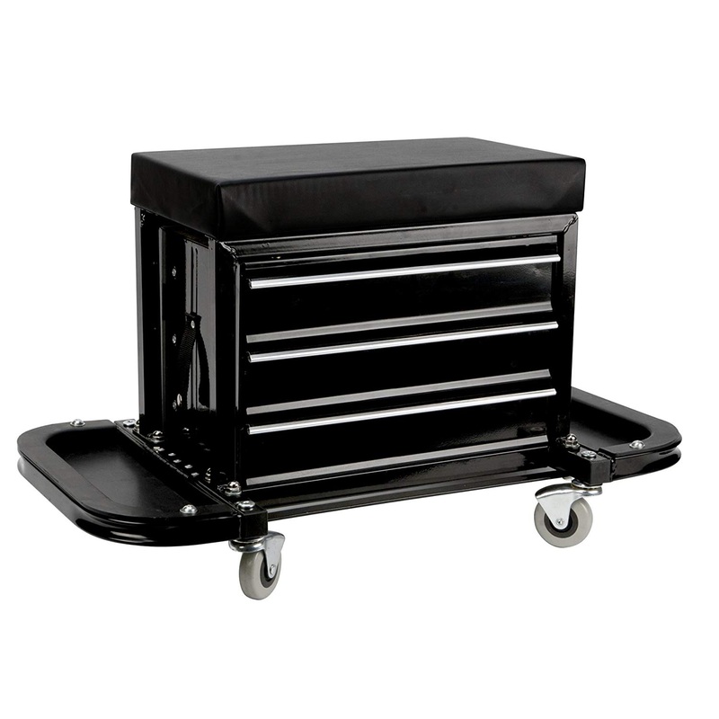 Performance Tool W85025 Creeper Seat Tool Box