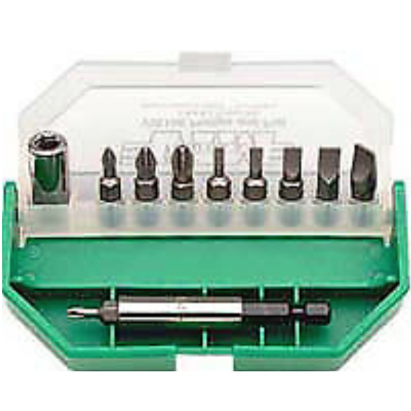 Vim Tools VIS106 11-Piece Phillips And Flat Tip Bit Set