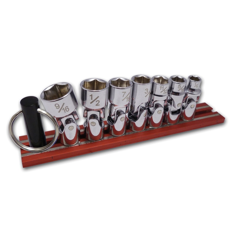 Vim Tools VU400 7-Piece Flex SAE Socket Set 1/4" Drive
