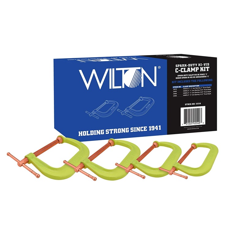 Wilton 11114 4 Piece Spark Duty Clamp Kit
