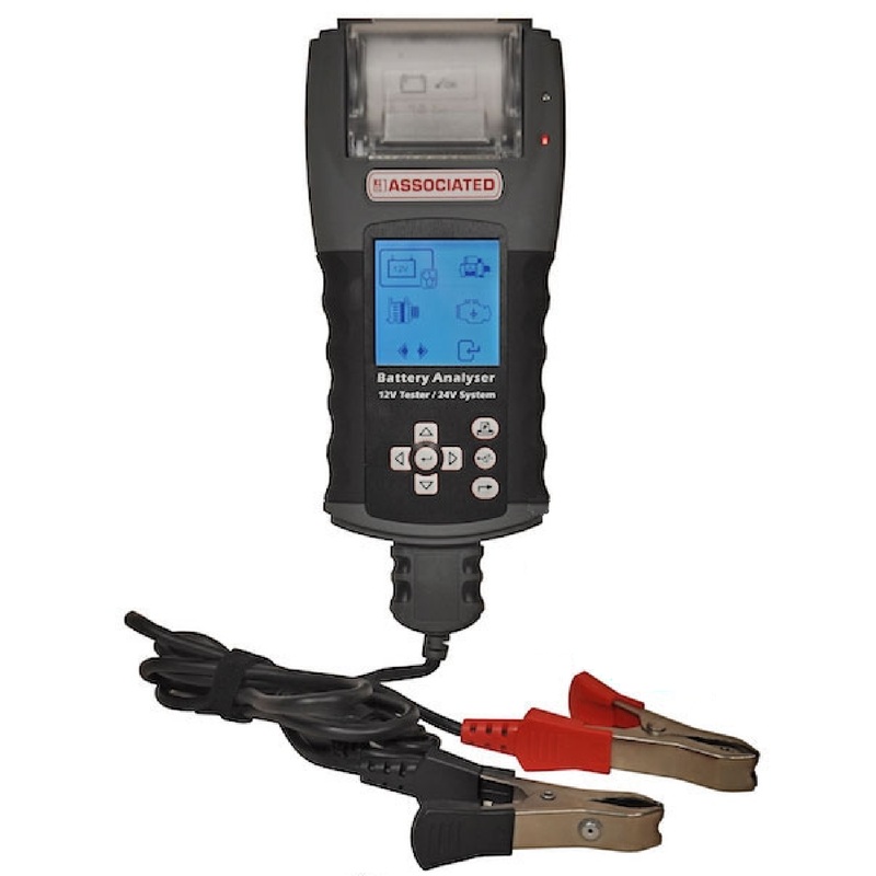 Associated Equipment 12-2415 Hand Held Graphical Tester with Integrated Printer