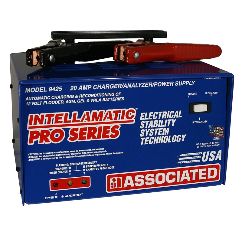 Associated Equipment 9425 20-Amp Intellicharger Power Supply and Battery Charger