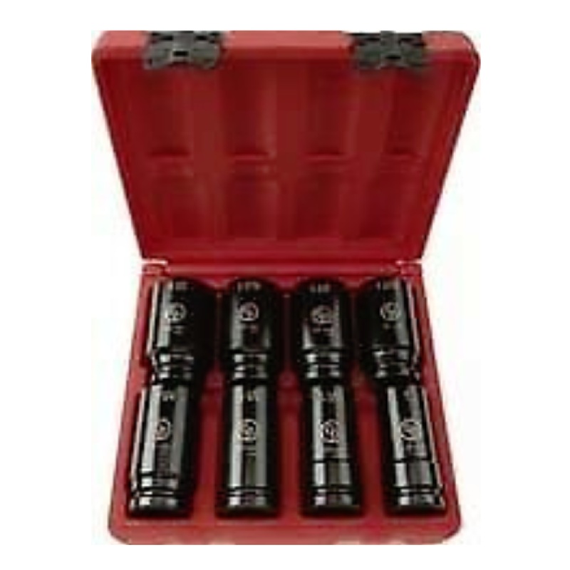 Chicago Pneumatic 8940167073 8-Piece 3/4" Deep Impact Socket Set