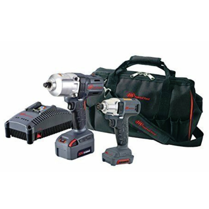Ingersoll Rand IQV1220-2012 20V High-Torque Impact Tool And 12V Impact Driver Combo Kit