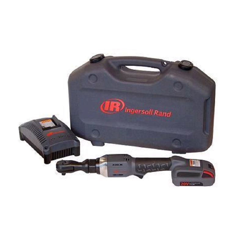 Ingersoll Rand R3150-K12 20 Volt Cordless Ratchet with Lion Battery Charger and Case 1/2"