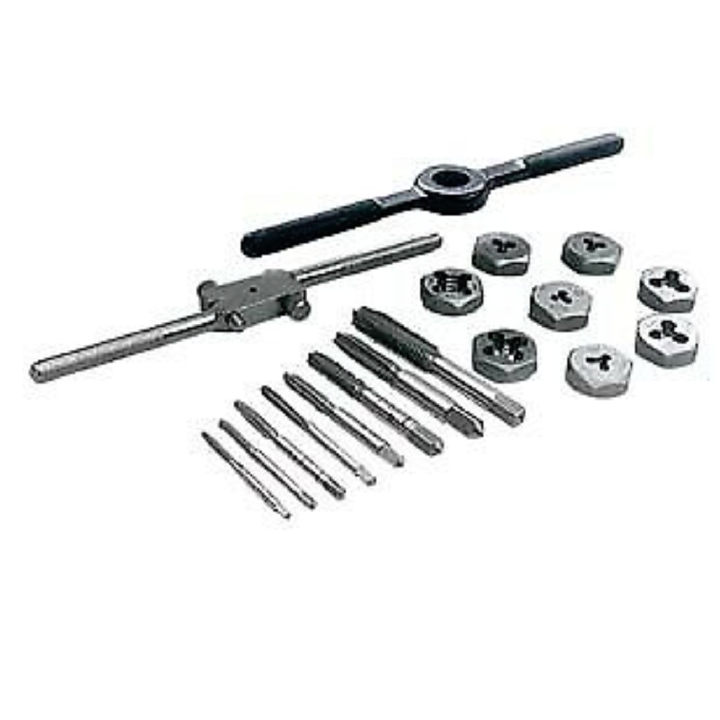 Irwin Hanson 24608 18 Piece Metric/Fractional Tap + Die Set
