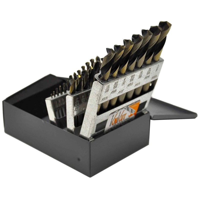Knkut 29KK7 29 Piece Stubby Length Drill Bit Set