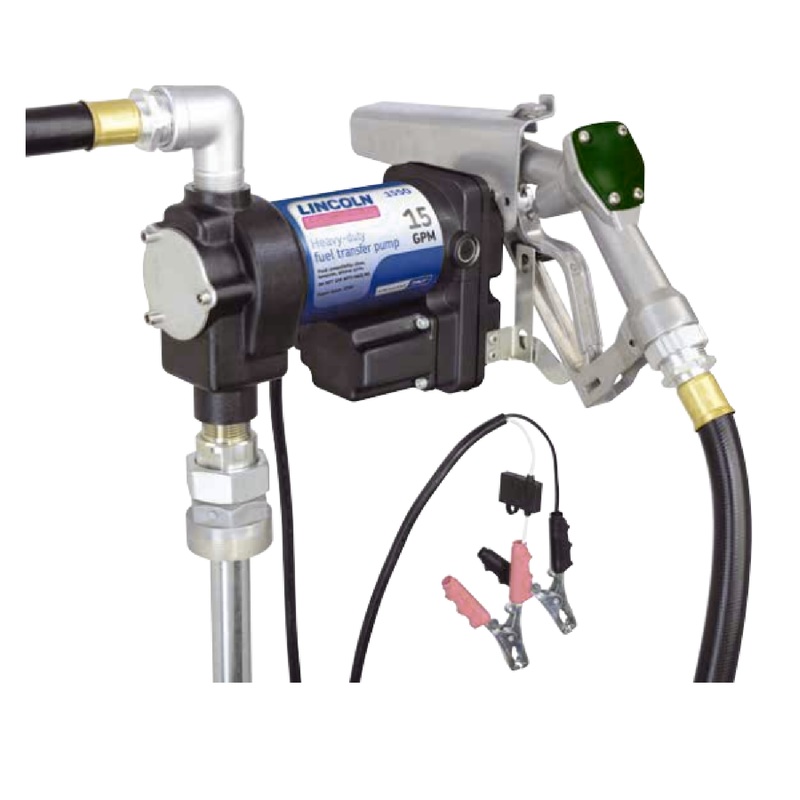 Lincoln Industrial 1550 12v DC Fuel Transfer Pump