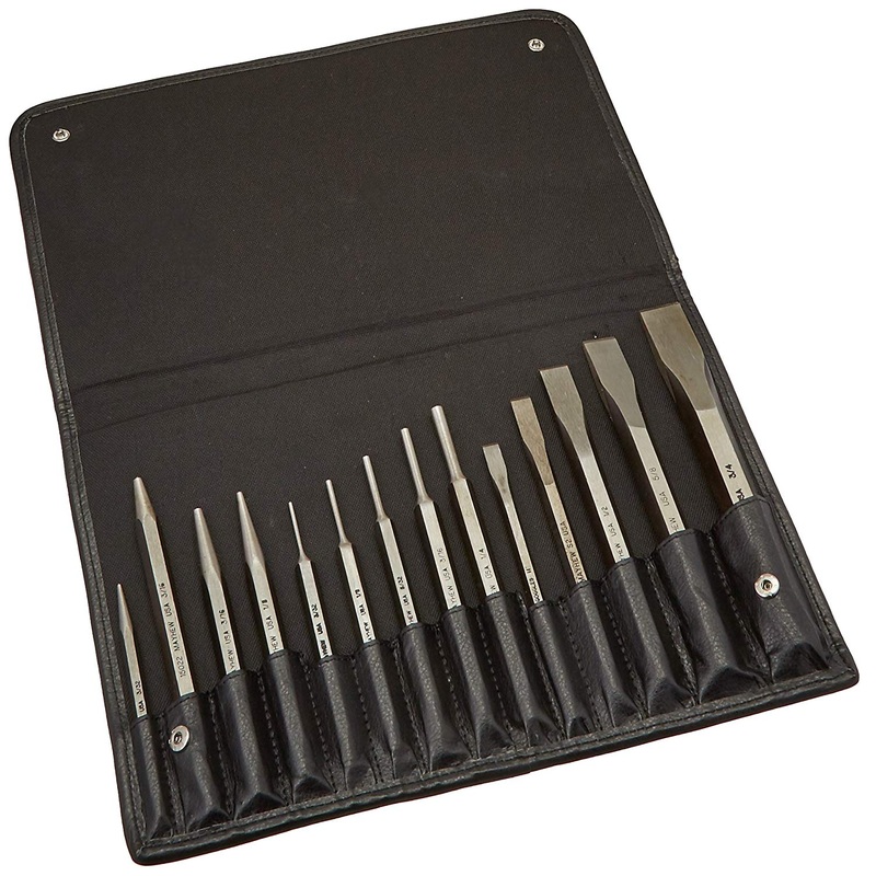 Mayhew 15070 14 Piece Punch And Chisel Set