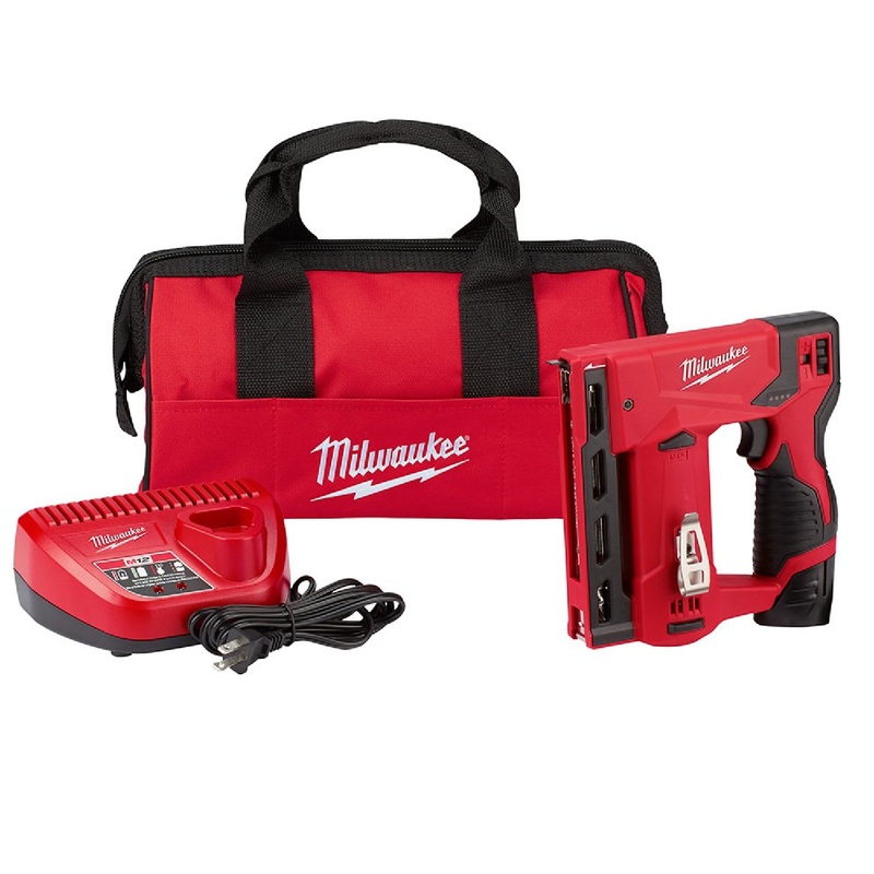 Milwaukee 2447-21 M12 3/8" Crown Stapler Kit