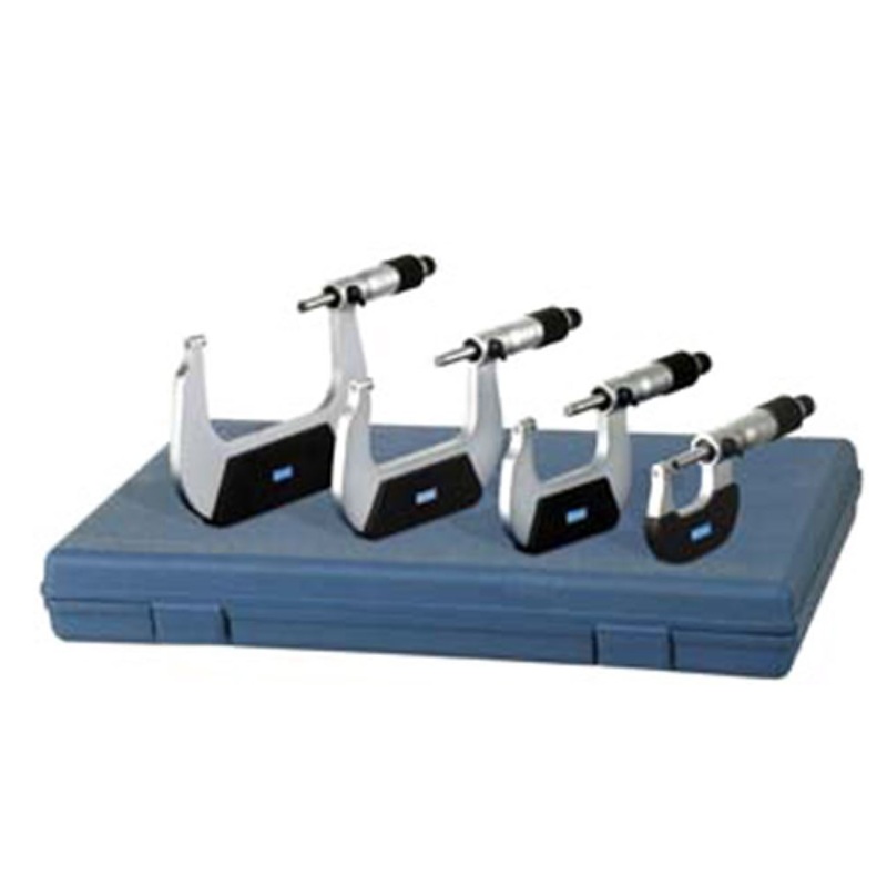Fowler 72-229-214 Outside Micrometer Set 0-4"