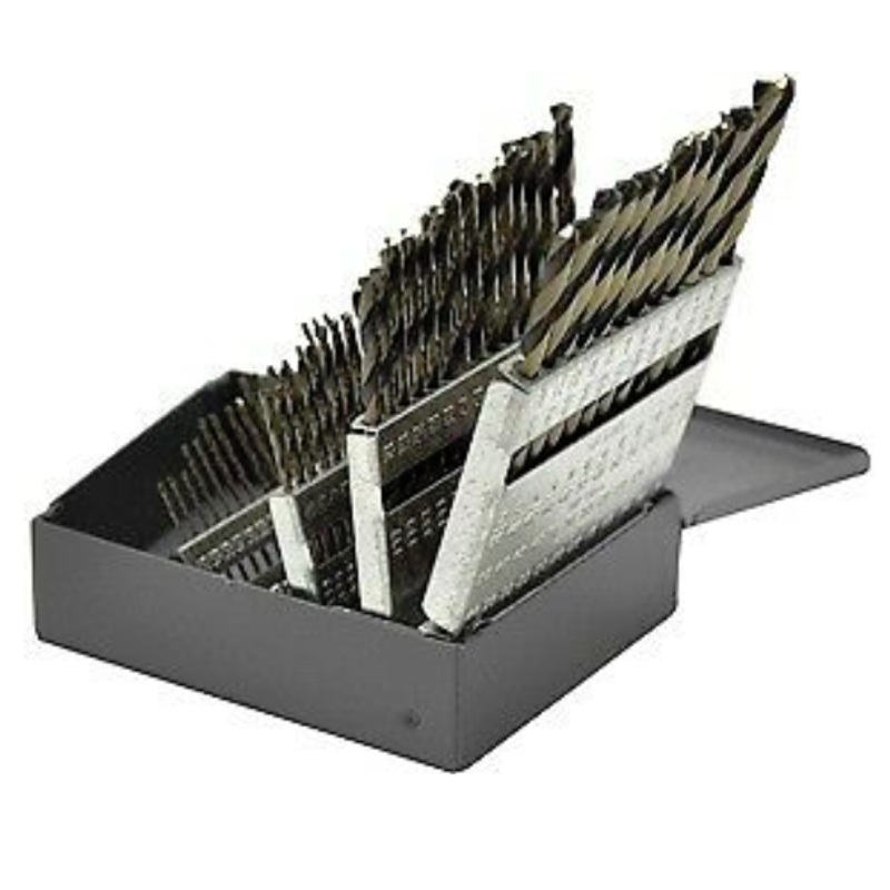 KNKUT 60KK5 60 Piece Jobber Length Numbers 1-60 Drill Bit Set