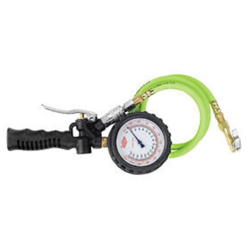 Legacy AL2025FZ-2 1/4" Flexzilla Inflator With 3' And 15' Hose Extension
