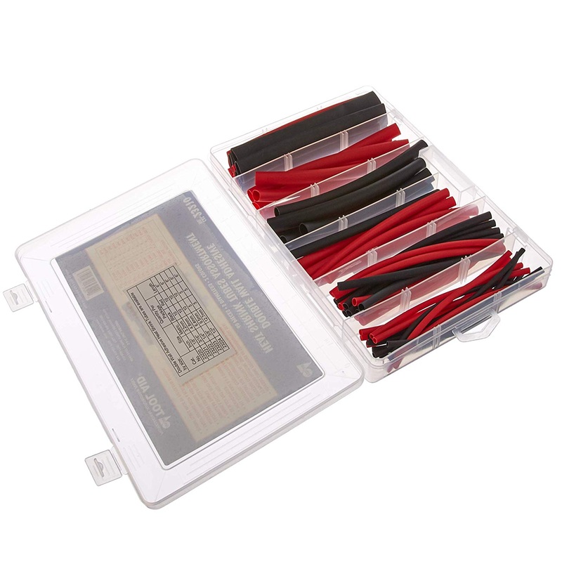 S&G Tool Aid 23210 Double Wall Adhesive Heat Shrink Tubes Assortment