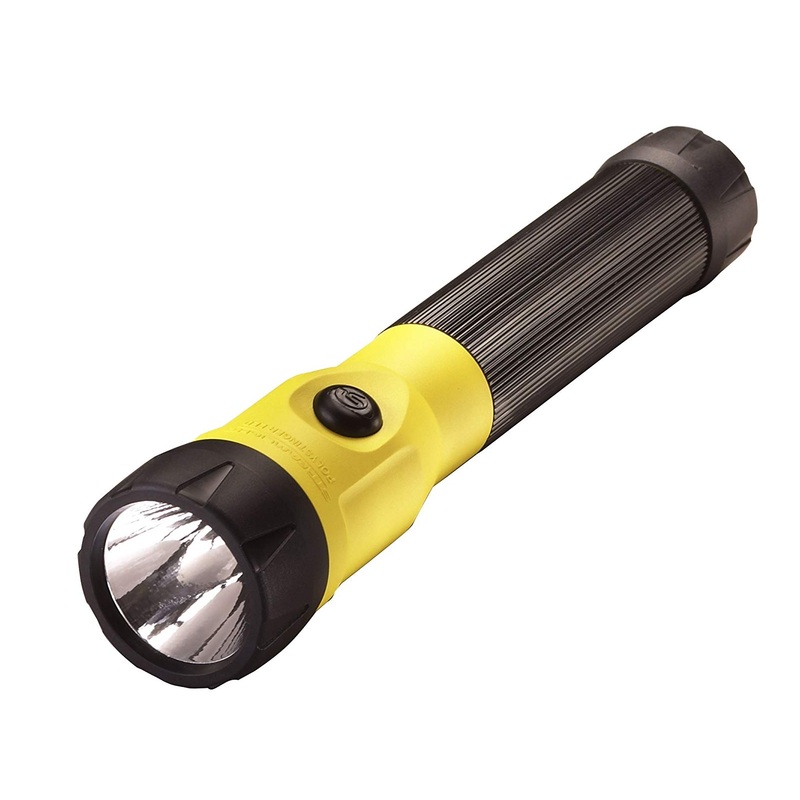 Streamlight 76182 PolyStinger LED With 120V AC/DC PiggyBack Holder, Yellow