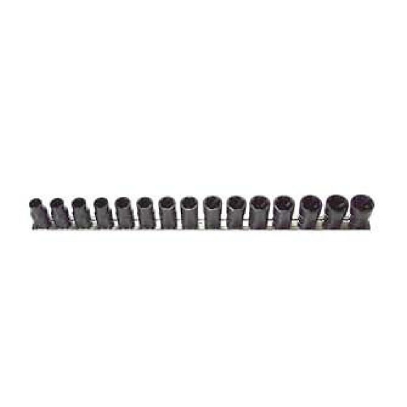 Turbosocket TSCS5015B 1/2" Drive 15-Piece Combination Turbo Socket Set