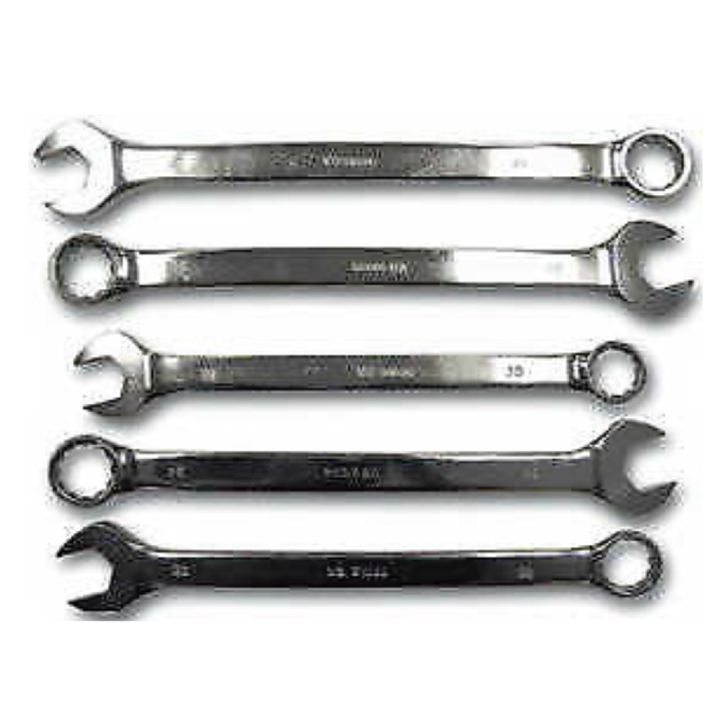 V8 Tools 9105 5 Piece Metric Jumbo Combo Wrench Set