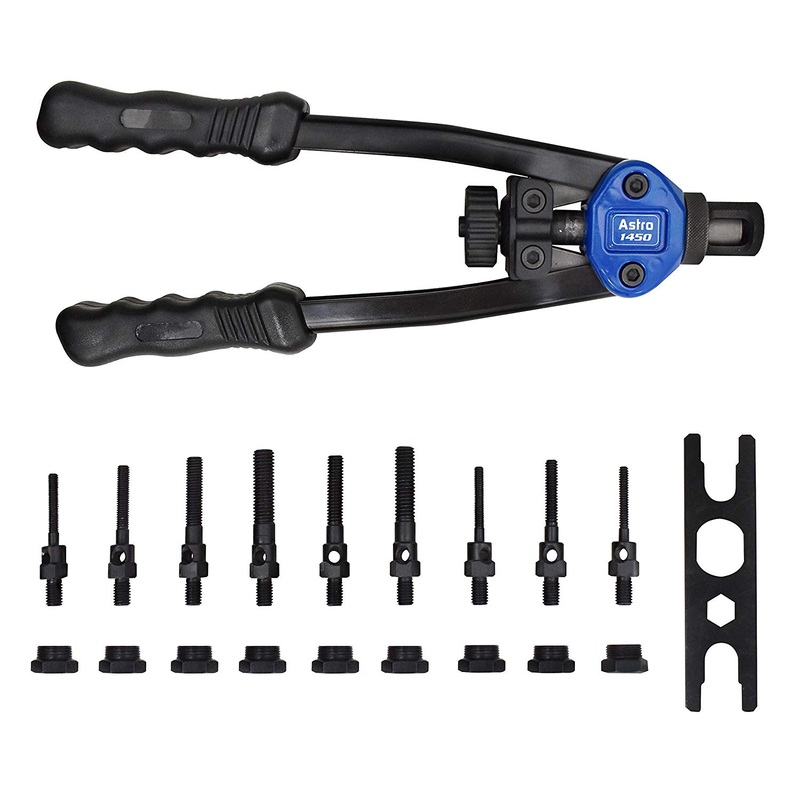 Astro Pneumatic 1450 13" Plusnut And Extra-Long Rivet Nut Setter Kit
