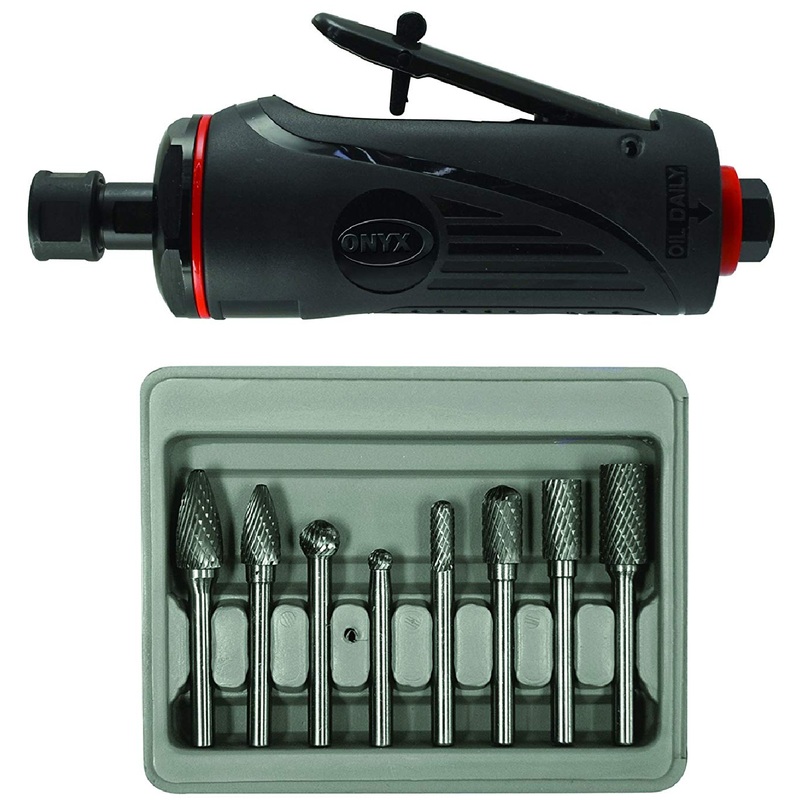 Astro Pneumatic 2181B Onyx Die Grinder Kit With Burrs