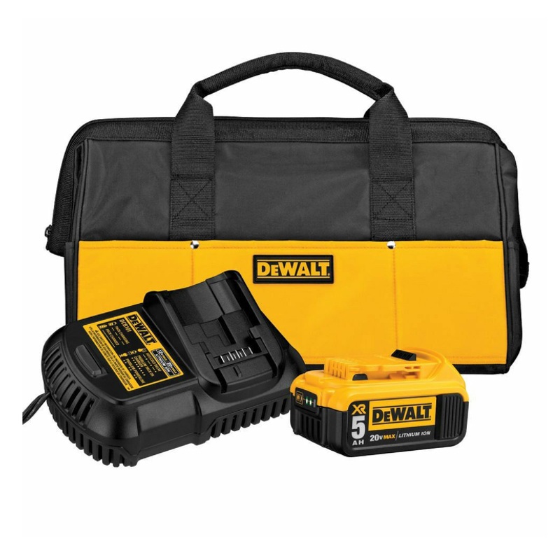 Dewalt DCB205CK 5 Amp Battery Bag and Charger Kit