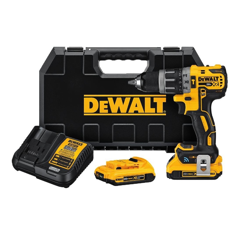 Dewalt DCD797D2 20 Volt MAX Compact Hammer Drill Driver Kit