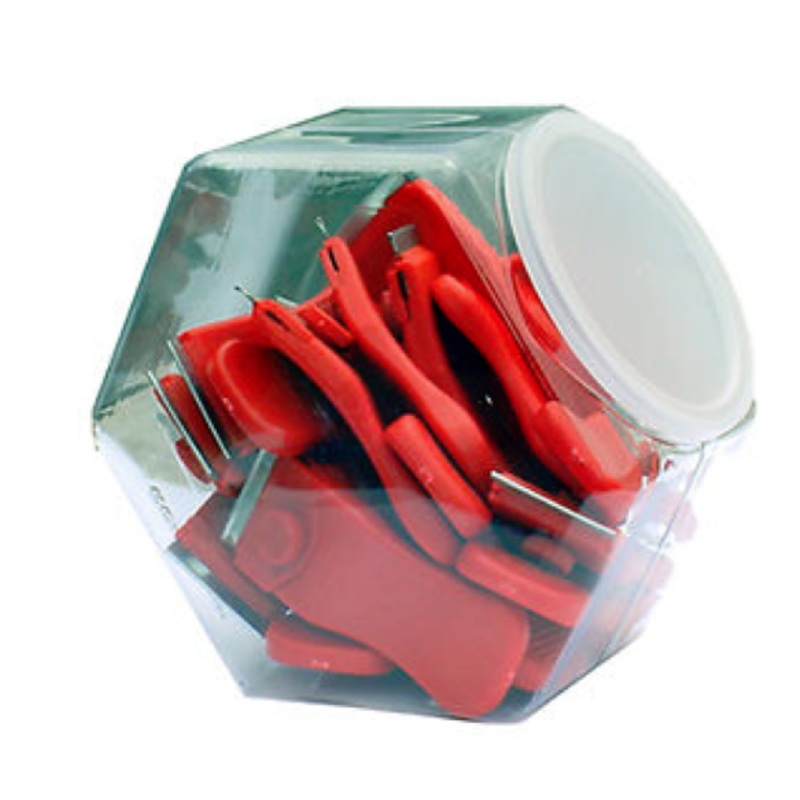 E-Z Red MS400-20 Pack Razor Scraper Display Bowl