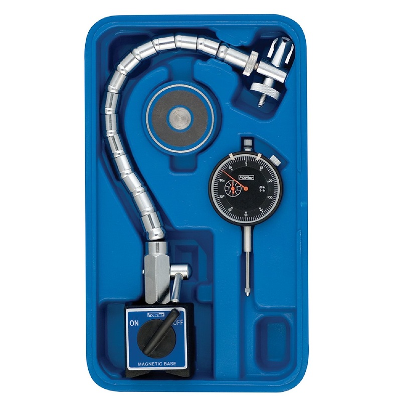 Fowler 52-585-500 Chrome Flex Arm Magnetic Indicator Set