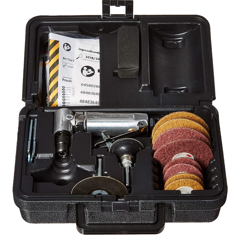 Ingersoll Rand 301B3MK 3" Angle Die Grinder Kit Steel Body