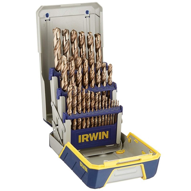 Irwin 3018002 Cobalt M35 Drill Bit Set - 29 Piece