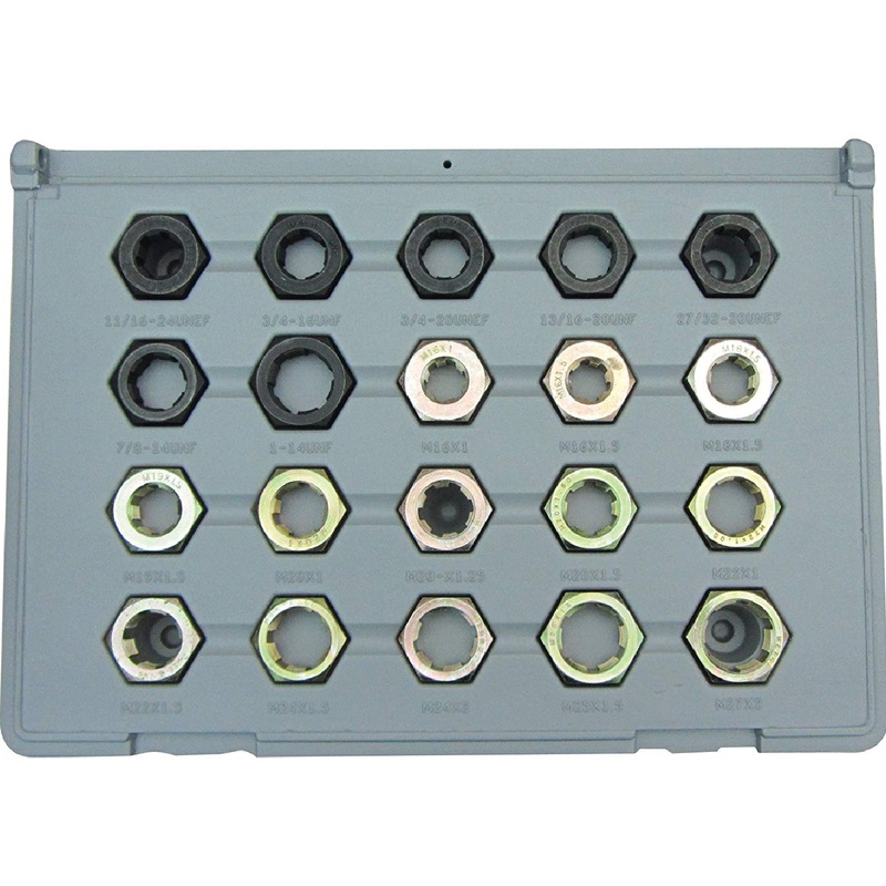 Lang Tools 2599 20 Piece Master Spindle Re-threading Die Set