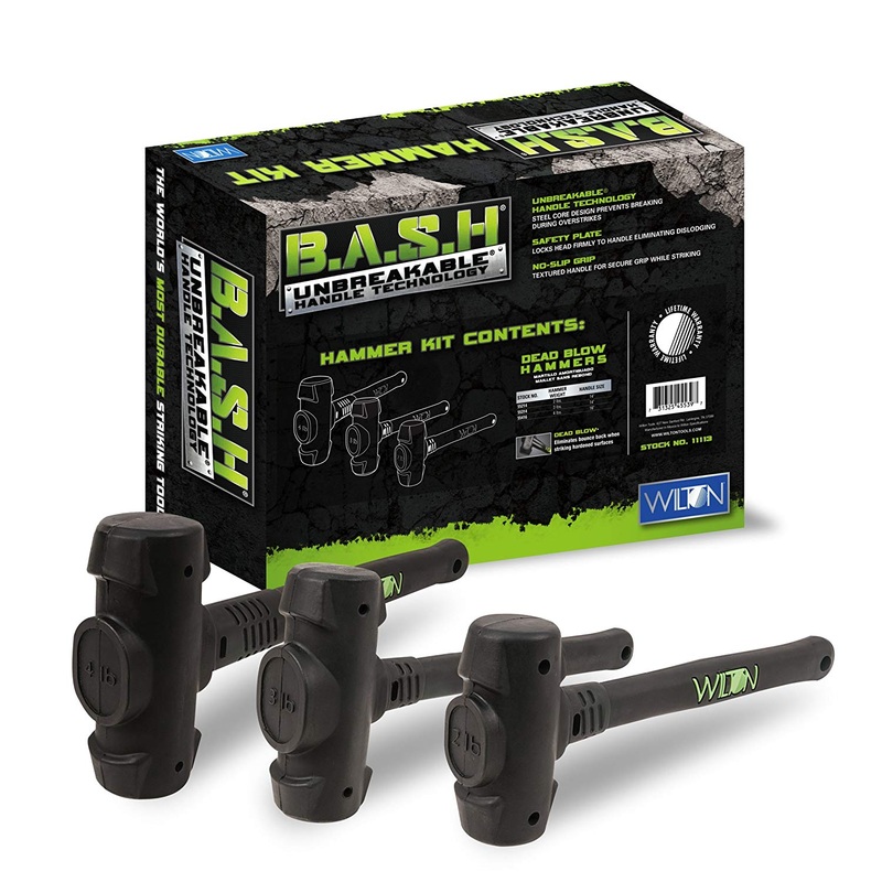Wilton 11113 3 Piece B.A.S.H Dead Blow Hammer Set