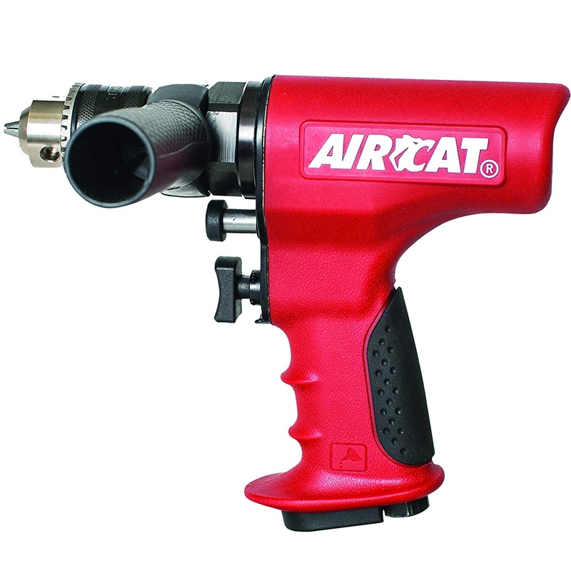 Aircat 4451 1/2" Drive Reversible Air Drill - 400 RPM