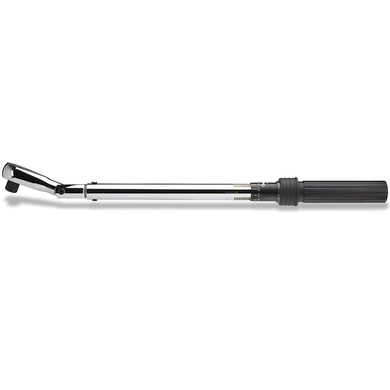Central Tools 97362 1/2 Drive Flex Head Push Thru 30-150 ft lb Torque Wrench