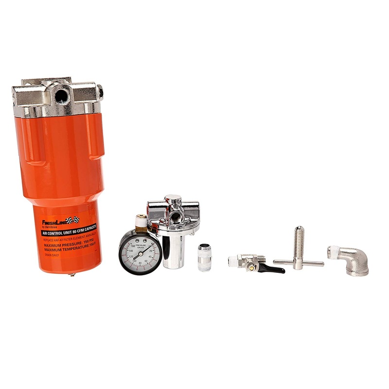 Devilbiss 803643 80 CFM Air Filter Cleaner with Regulator HAR-680