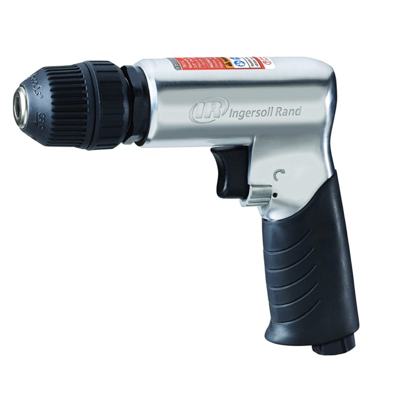 Ingersoll Rand 7802RAKC 3/8" Air Drill Reversing with Keyless Chuck
