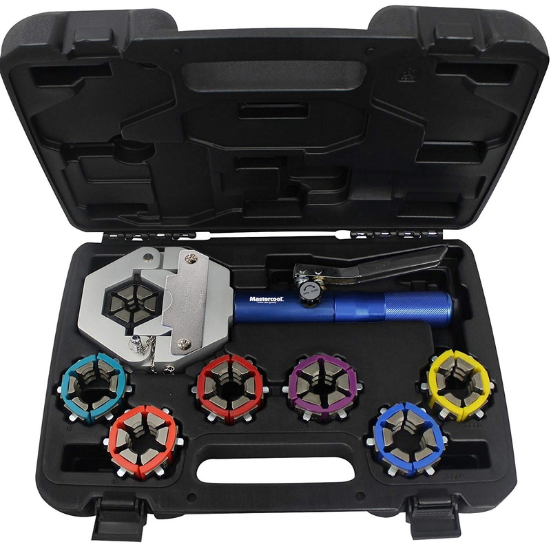 Mastercool 71500-A Hydra Krimp Deluxe AC Crimper Kit
