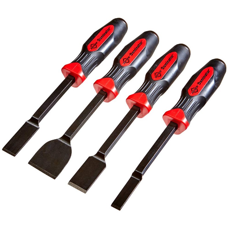 Mayhew Steel 14082 4 Piece Dominator Straight Scraper Set