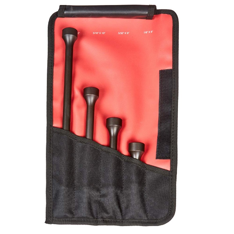Mayhew Steel 32027 5 Piece Air Chisel Body And Panel Tools Set