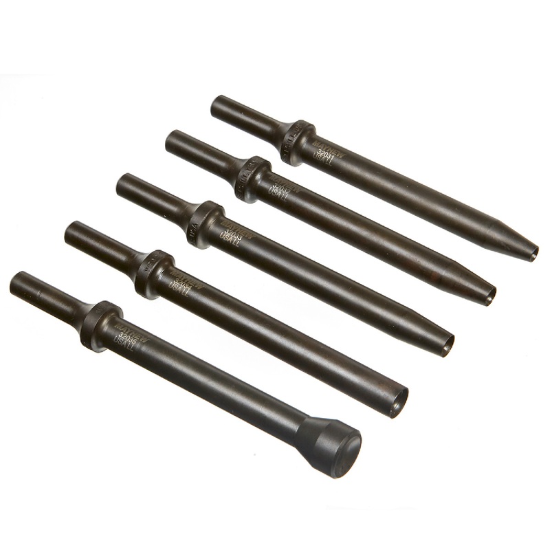 Mayhew Steel 32030 5 Piece Air Chisel Round Head Riveter Set