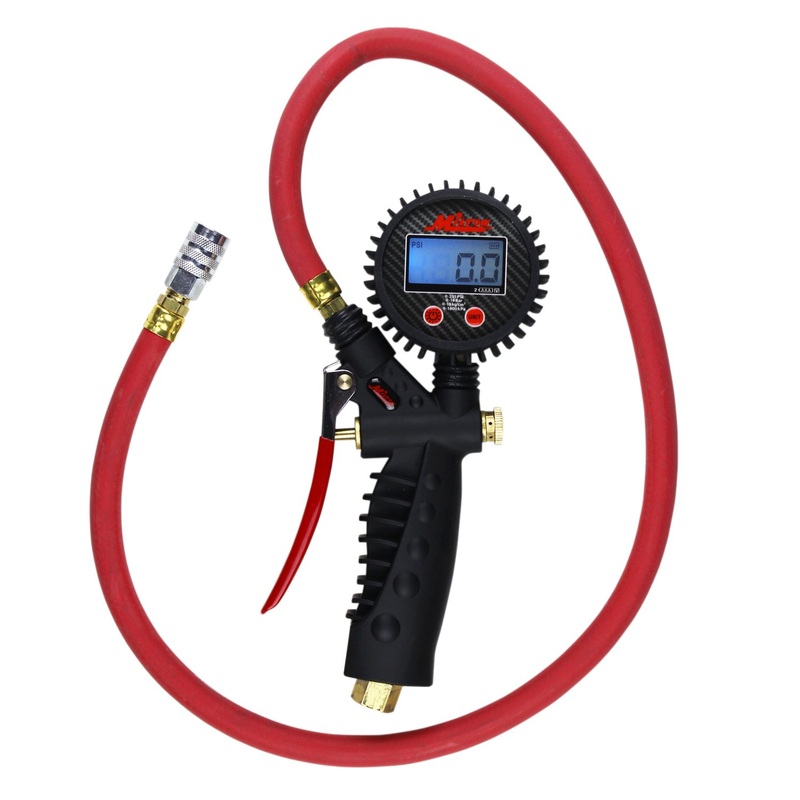 Milton 572D Pro Digital Pistol Grip Inflator Gauge 36" - 255 PSI