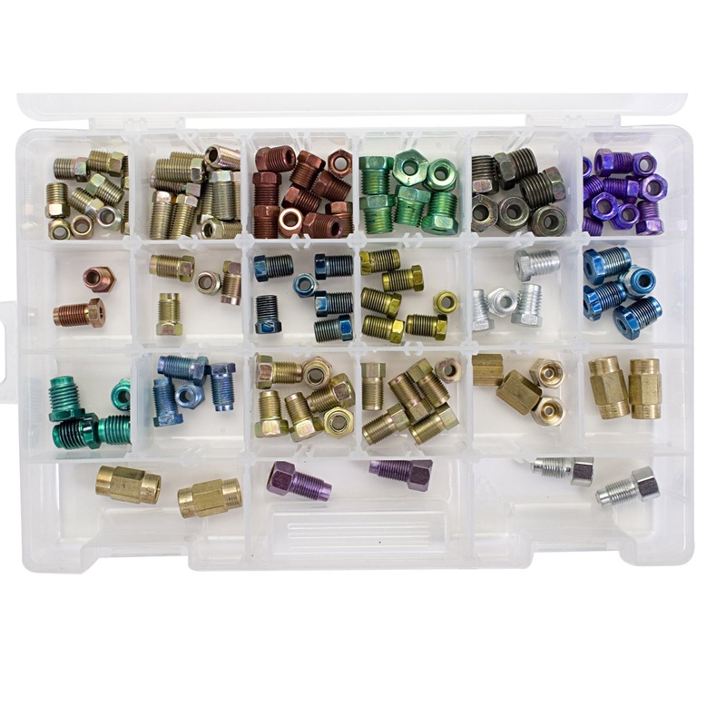 S.U.R & R BR316 3/16" Brake Line Fitting Assortment