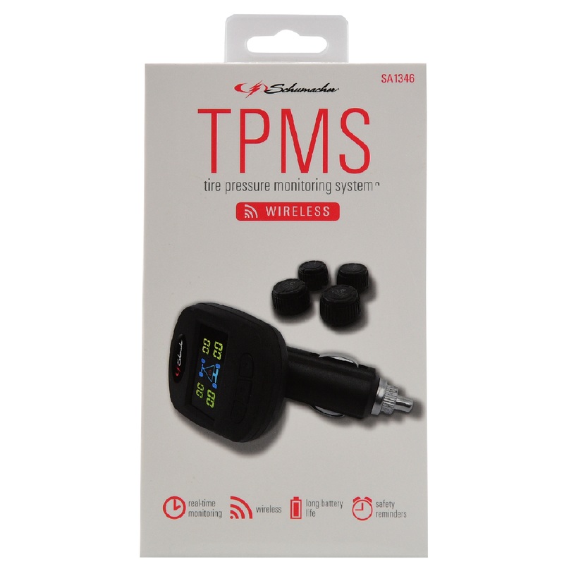 Schumacher Electric SA1346 TPMS Tire Pressure Monitoring System Tire Cap Kit