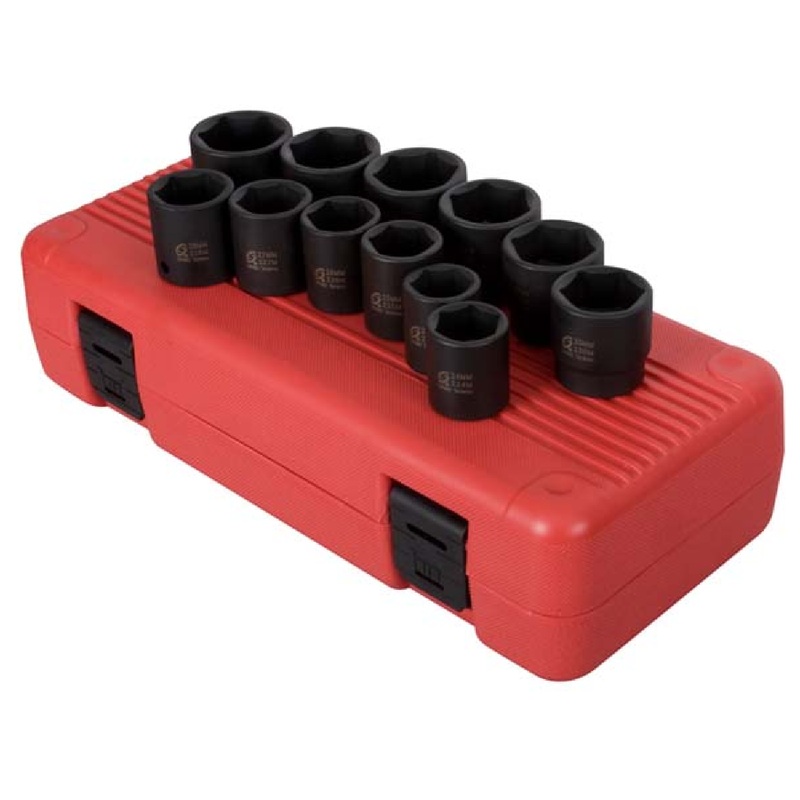 Sunex 2692 1/2" Drive 12-Piece 23-36MM Socket Set Add on for set # 2652