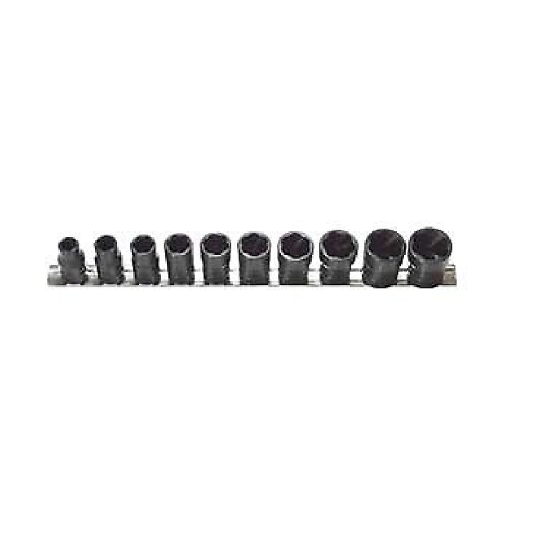 Turboscket TSFS5010B 10-Piece 1/2" Drive SAE Turbo Socket Set