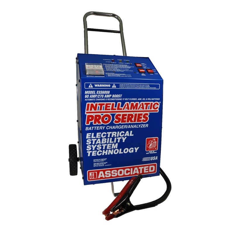 Associated Equipment IBC6008 Intellamatic 12-Volt Professional AGM/Lithium Charger